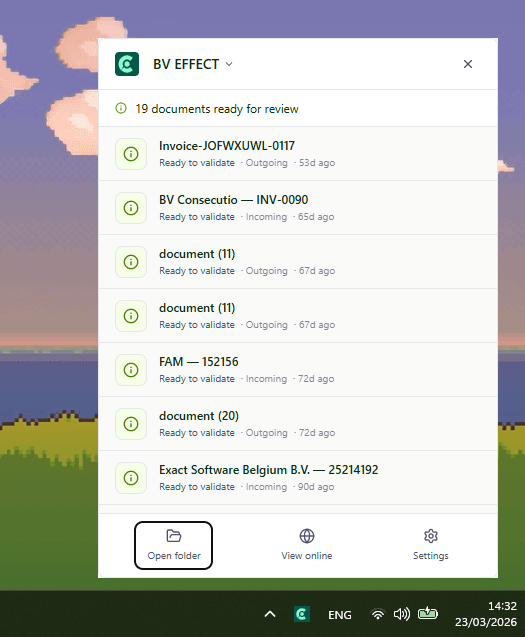 Cobox Flow Desktop — application screenshot